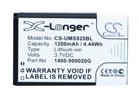 Batteria guidare codice asta unitech ms920