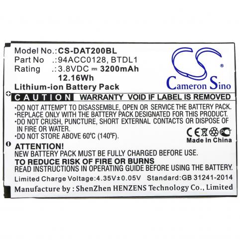 Batteria  datalogic 3h21-00000491 axist