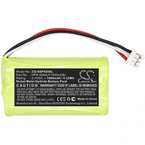 Batteria per nvidia hfr 50aajy1900x2(b) shield game co