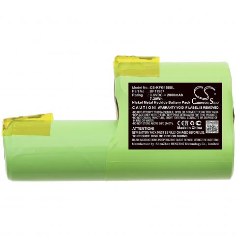 Batteria cucina kenwood grati fg155