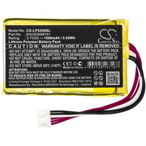 Batteria incinta lg xboom go pl2