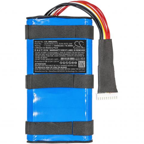 Batteria per jbl sun inte 213 boombox 2