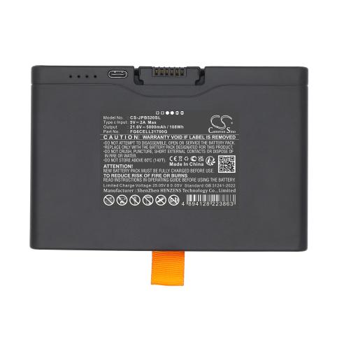 Batteria per jbl fg6cell21700g boombox 4