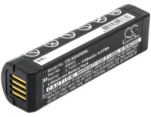 Batteria  shure sb902 glx-d digital wireless systems