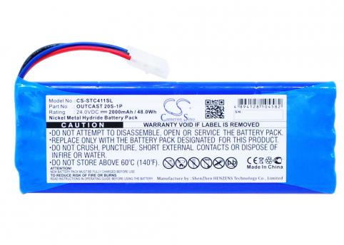Batteria per soundcast outcast outcast 20s 1p ico410