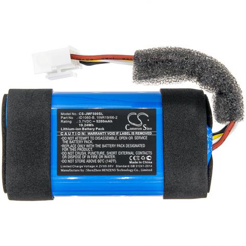 Batteria per jbl 1inr19 66 2 flip 5