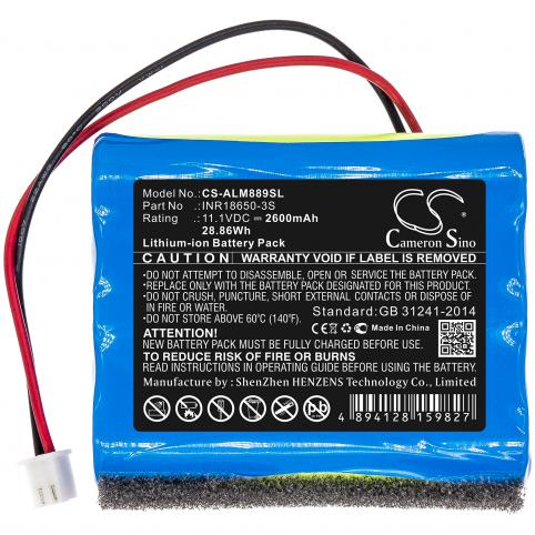 Batteria per altec lansing inr18650 3s imw888simw889n 