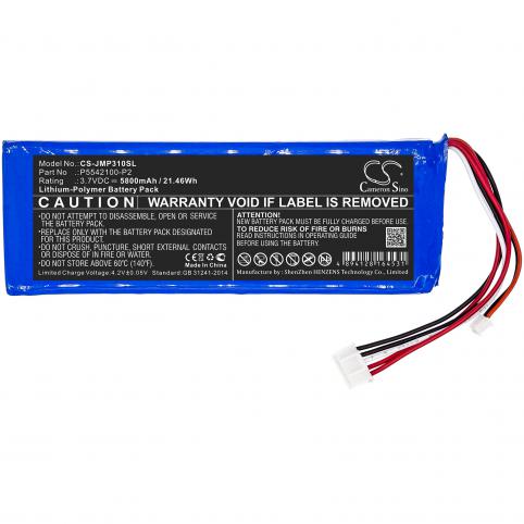 Batteria per jbl p5542100 p2 pulse 3 version 2