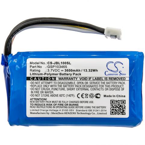 Batteria per jbl gsp103465 link 10