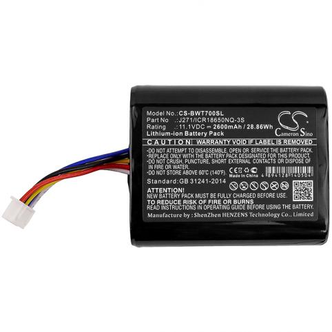 Batteria per bowers wilkins j271 icr18650nq 3s t7