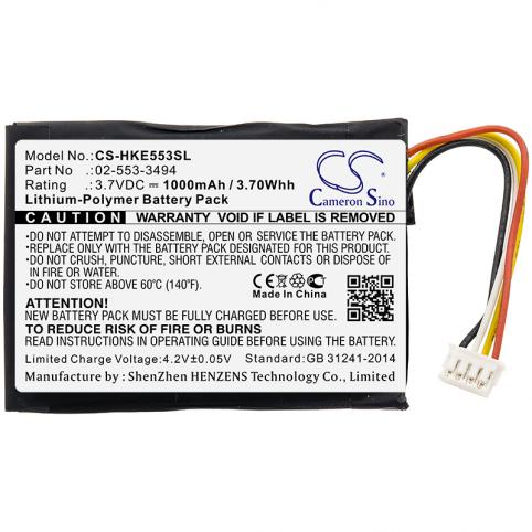Batteria  harman/kardon 02 553 3494