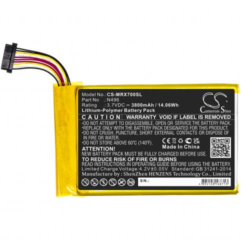 Batteria  magellan n496 trx7
