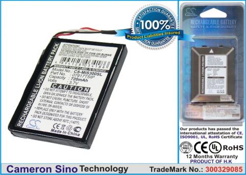 Batteria gps mitac mio spirit 555