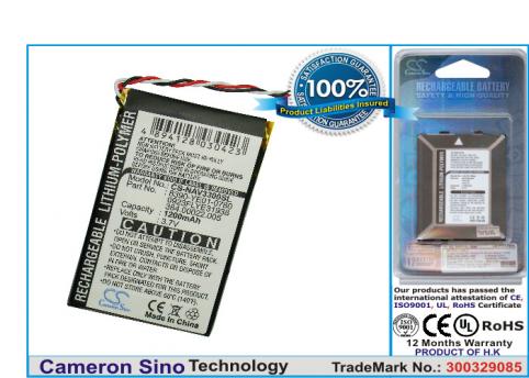 Batteria gps navigon navigon 3300