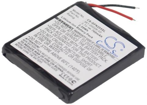 Batteria per garmin forerunner 361 00026 00
