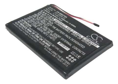 Batteria per garmin 361 00066 00 nuvi 2797