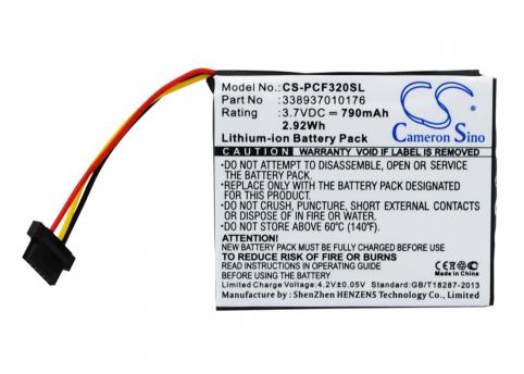 Batteria per pioneer 338937010176 avic f320bt