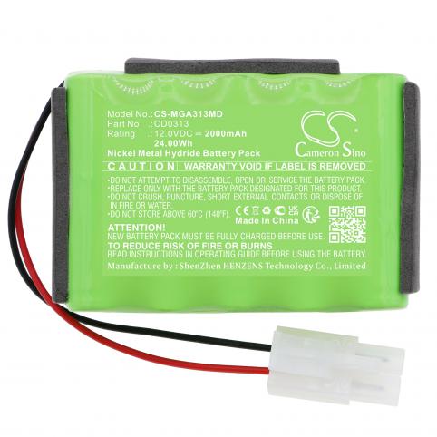 Batteria per mangar cd0313 airflo 12
