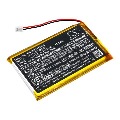 Batteria  bistos 20-0200025-00 bt-710 pulse oximeter