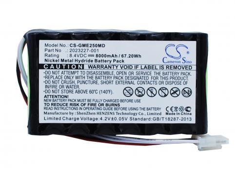 Batteria medico hellige marquette md 2500