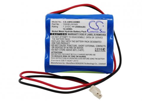 Batteria  alaris medicalsystems 1000el00349 gw volumetric pump