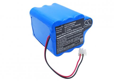 Batteria medico cardioline ecg delta 60plus