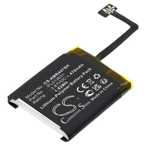 Batteria  amazfit pl412631 gtr 4 47mm