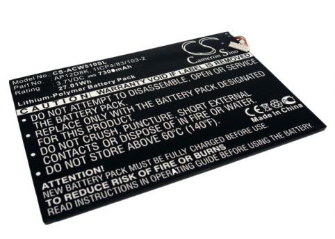 Batteria tavoletta acer iconia tab w510
