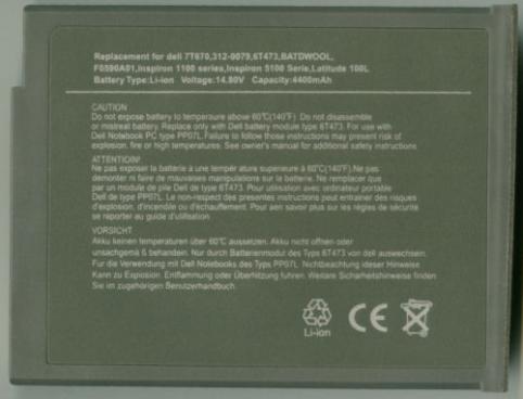 Batteria per dell inspiron 1100