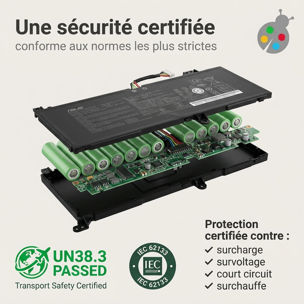Batteria computer portatile asus f412dk