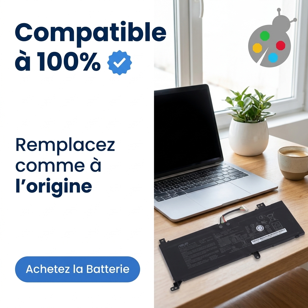 Batteria computer portatile asus f412dk