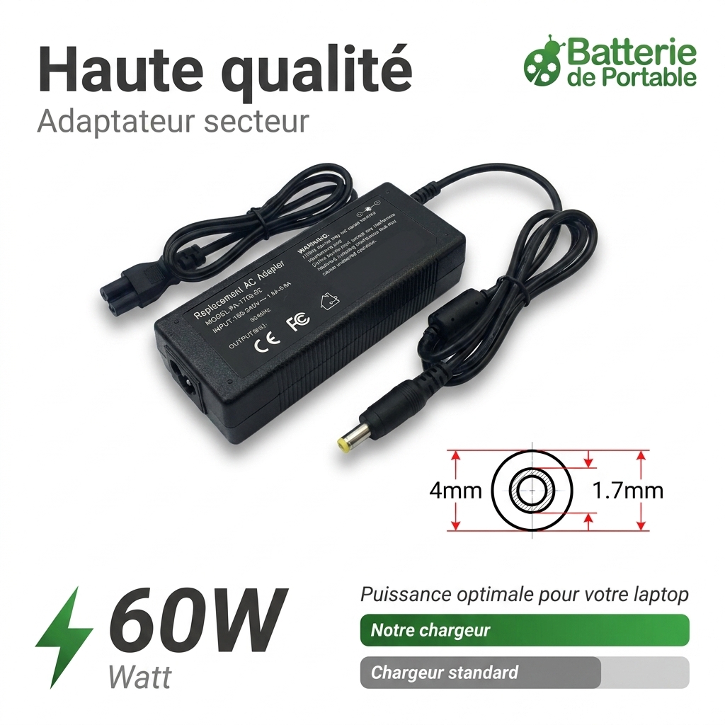 Caricabatterie per lenovo ideapad 3 15itl6