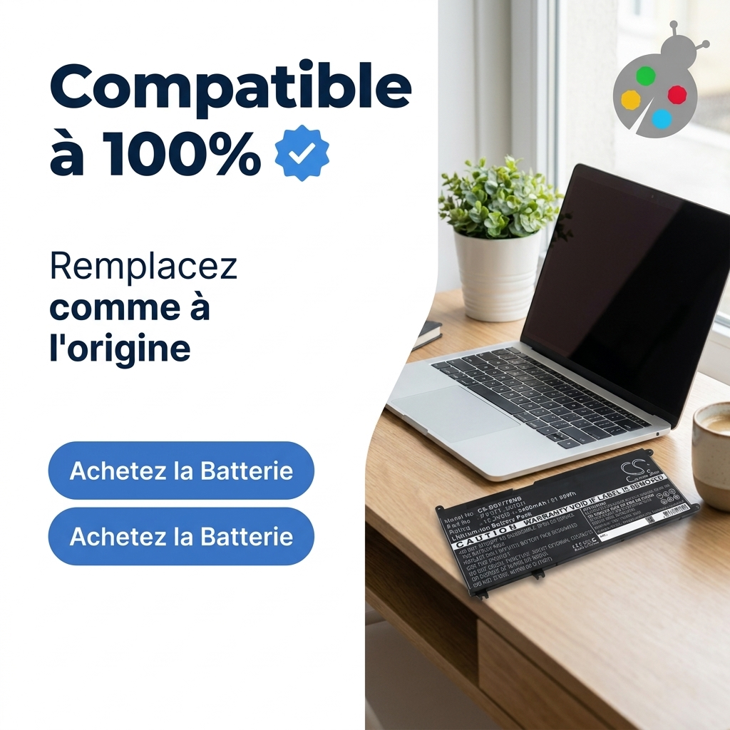 Batteria computer portatile dell vostro 15 7580