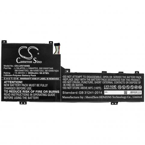 Batteria per lenovo yoga s740 14