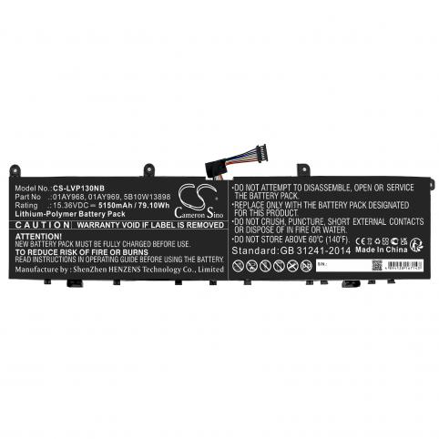 Batteria per computer portatile lenovo thinkpad x1 extreme