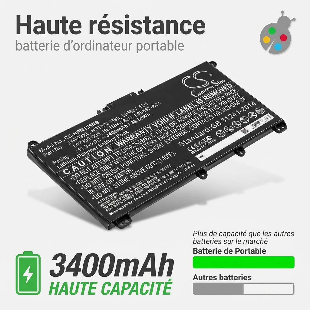 Batteria computer portatile hp pavilion 15 eg0xxx