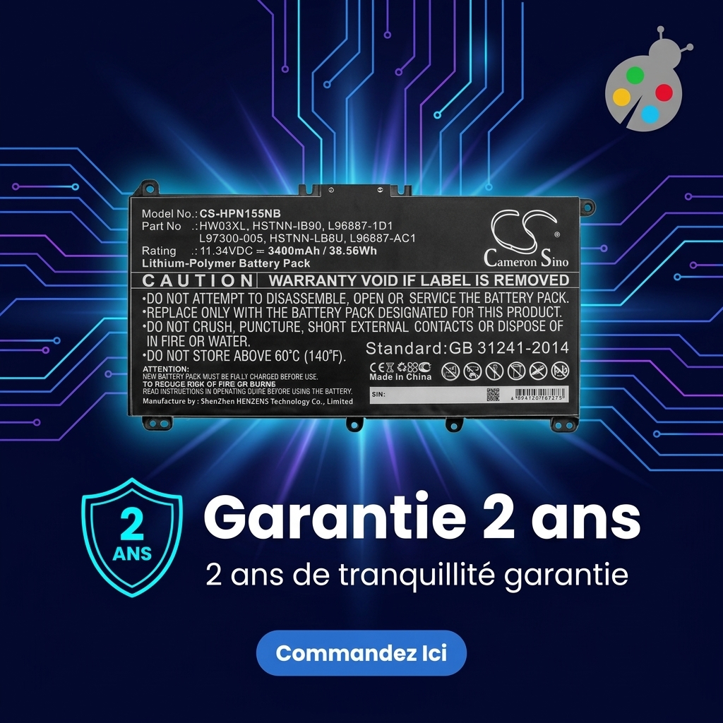 Batteria computer portatile hp pavilion 15 eg0xxx