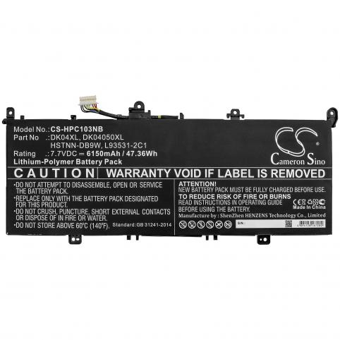 Batteria per hp chromebook x360 13c