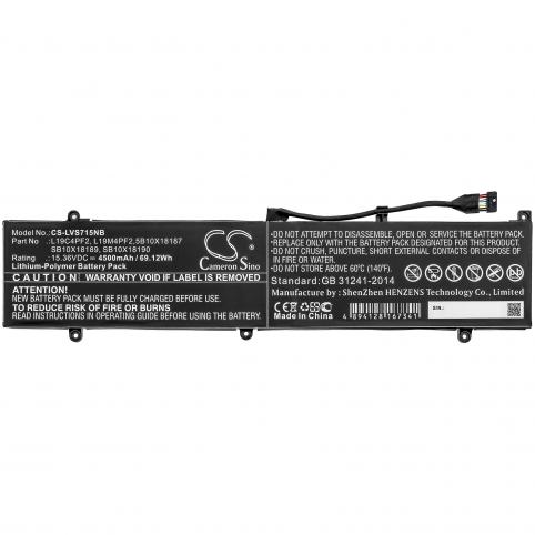 Batteria per lenovo yoga slim 7