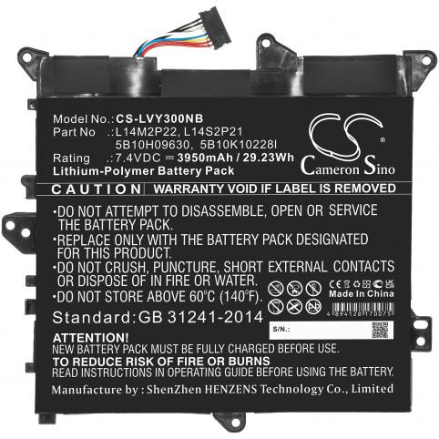 Batteria per lenovo yoga 300 11iby