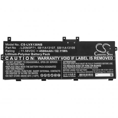 Batteria per computer portatile lenovo thinkpad x13 yoga g2