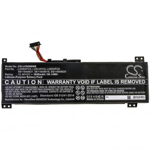 Batteria per computer portatile lenovo legion 5-15ach6