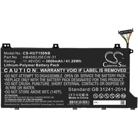 Batteria per huawei matebook d 15