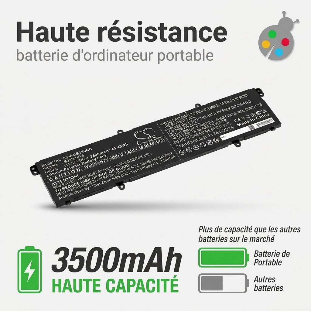 Batteria computer portatile asus expertbook b1 b1500c