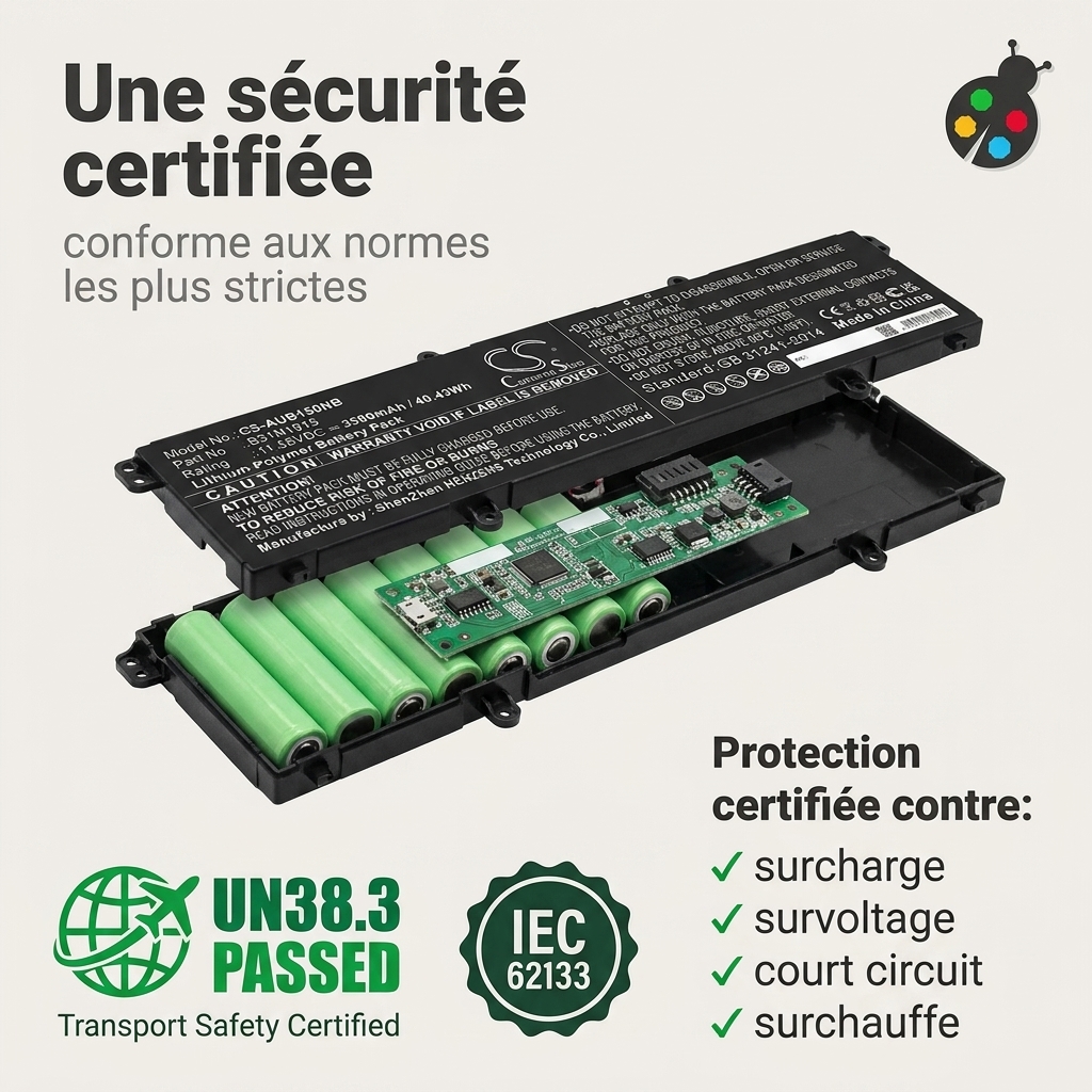 Batteria computer portatile asus expertbook b1 b1500c