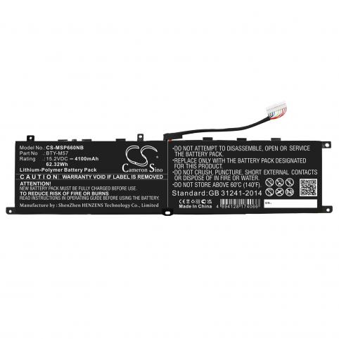 Batteria per msi gp76