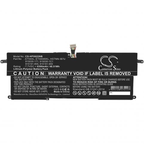 Batteria per computer portatile hp elitebook x360 1020 g2-1eq16ea