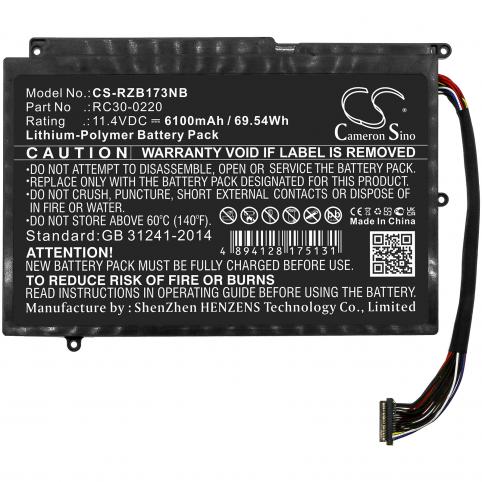 Batteria computer portatile razer blade pro rz09 0220
