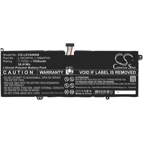 Batteria per lenovo yoga c940 14iil 81q9007akr