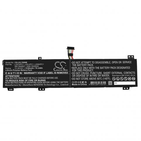 Batteria  lenovo legion 7 16achg6 82n6005wmb